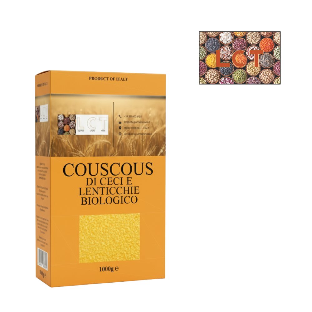 Couscous aus Kichererbsen und Linsen - LCT